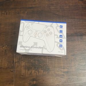 a ps5/ps4 controller with paddles